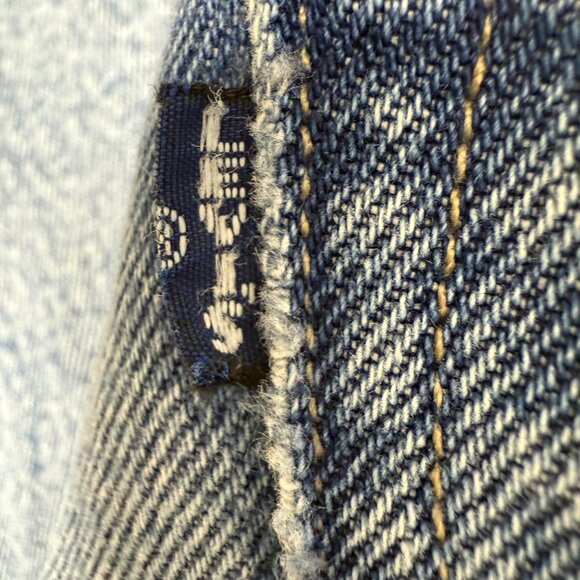 EUC Women's LEVI'S Made & Crafted "Column Pant" Jeans Coastal Blues | Size 24x27 - Picture 10 of 13